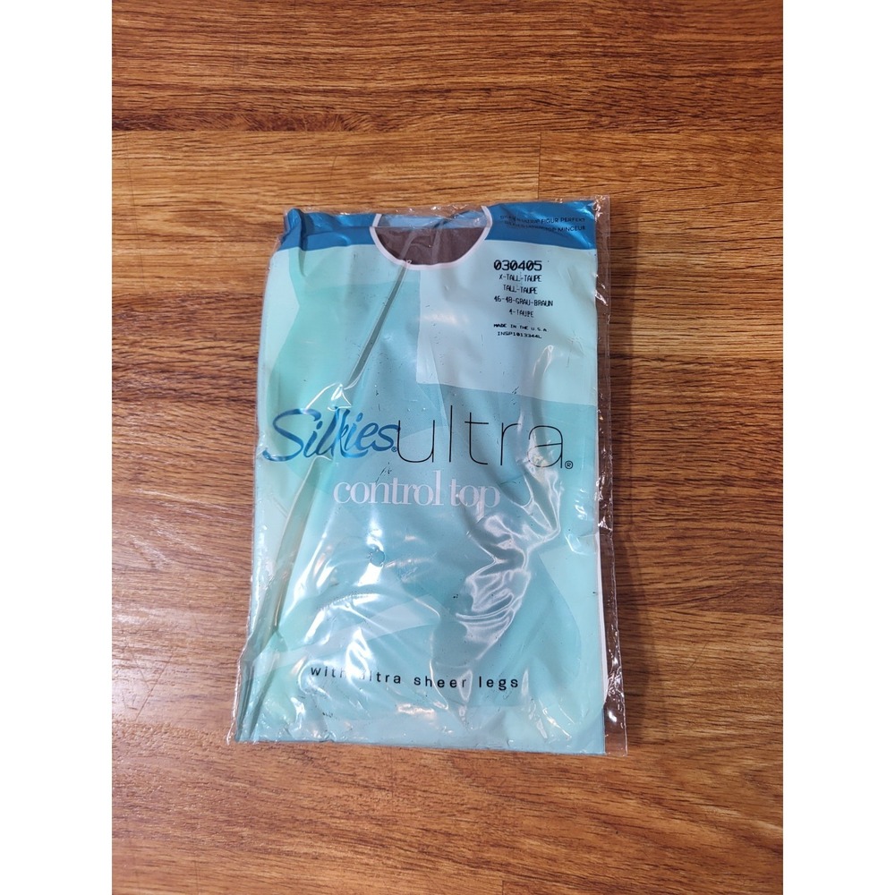 Silkies Ultra Control Top X Tall Taupe New